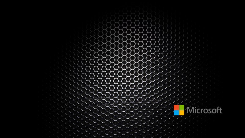 Hexagonal Mesh Pattern — Black