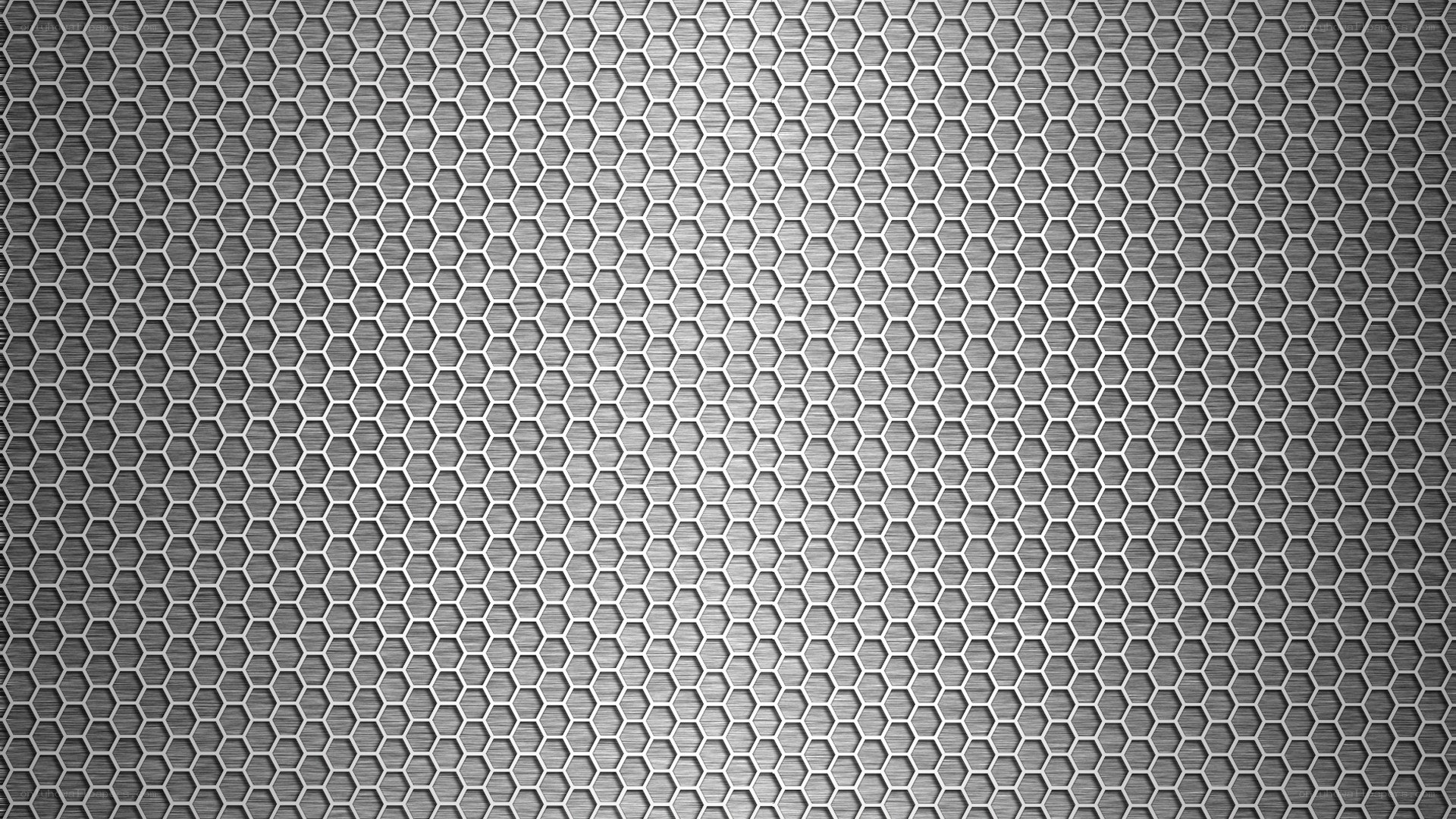 hexagonal metal mesh pattern