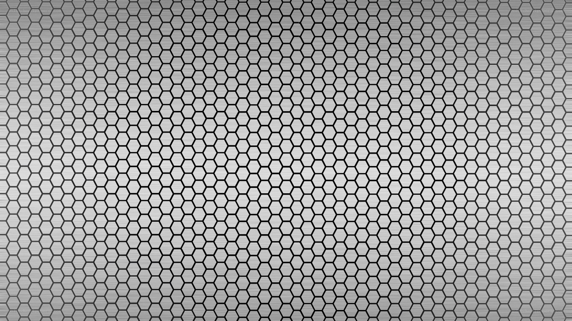 hexagonal metal mesh pattern