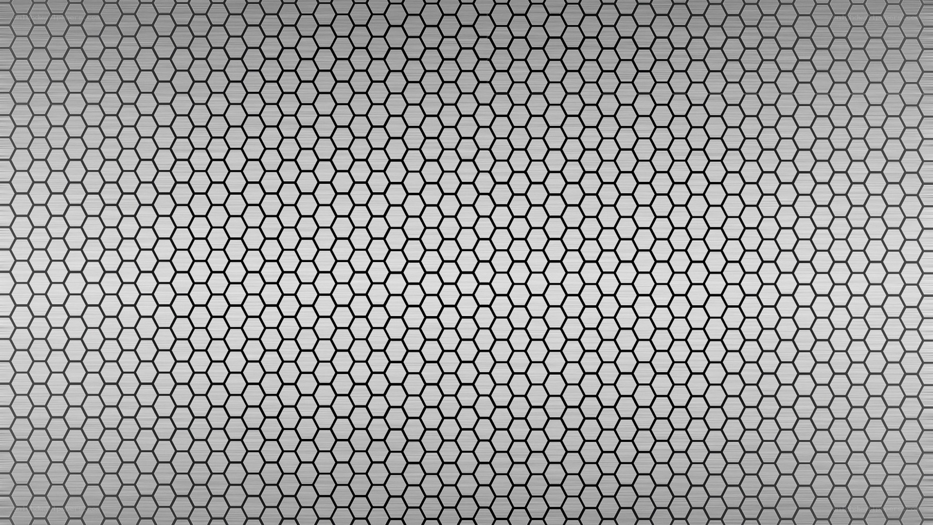 hexagonal metal mesh pattern