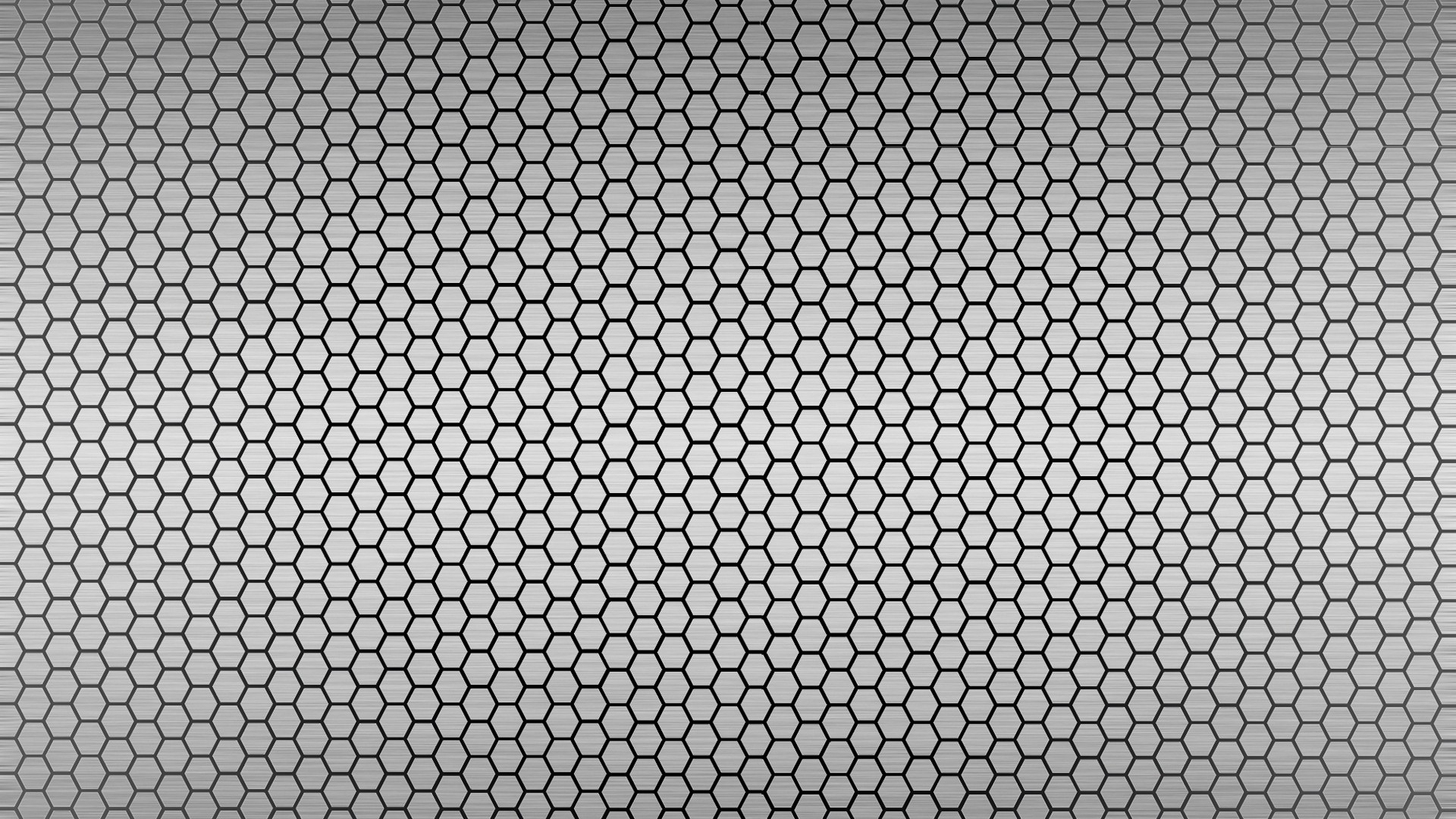 hexagonal metal mesh pattern