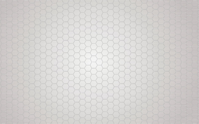 Hexagonal Metal Pattern — Gray