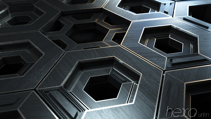 Hexagonal Metal Structure