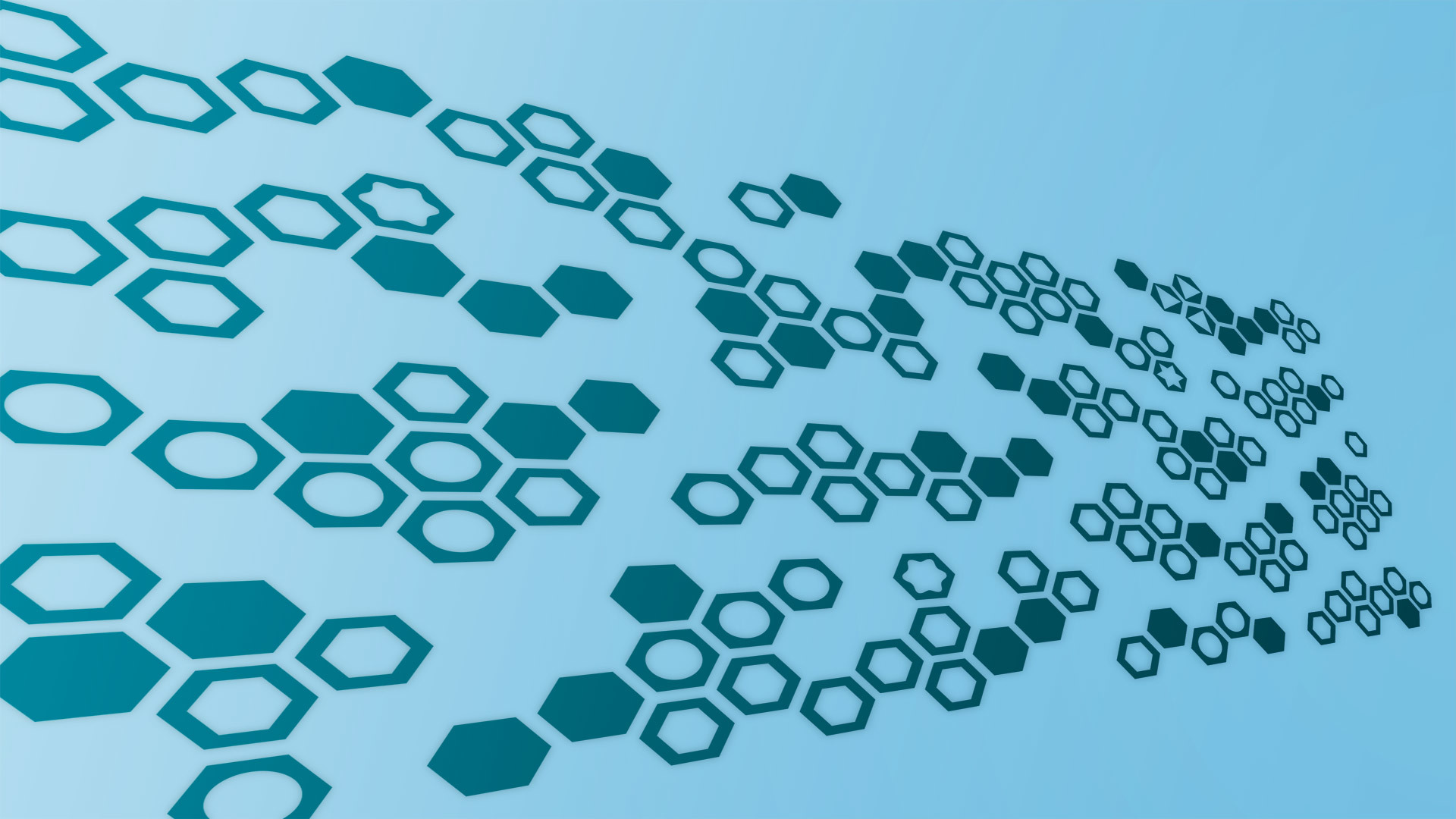 hexagonal pattern animation