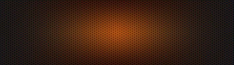 Hexagonal Pattern Background — Orange
