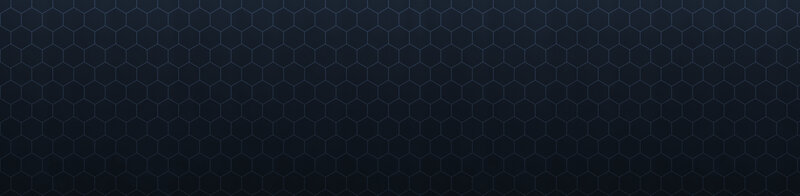 Hexagonal Pattern — Blue, Neutral