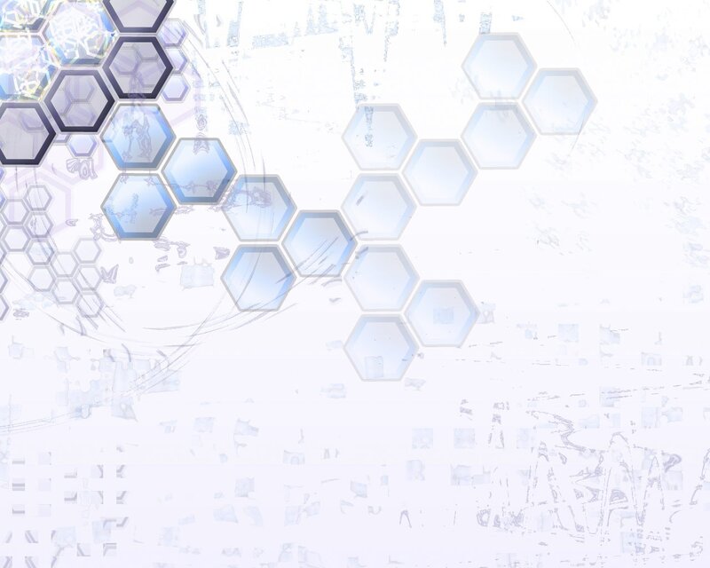 Hexagonal Pattern Design — White
