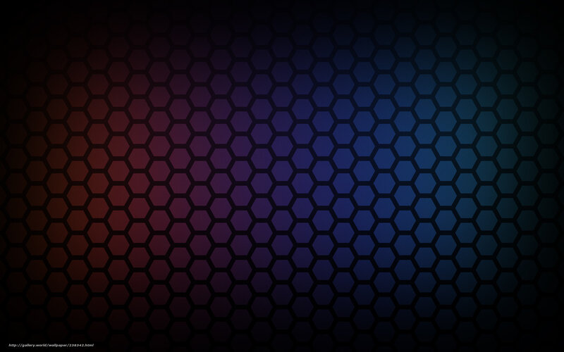 Hexagonal Pattern Gradient — Purple