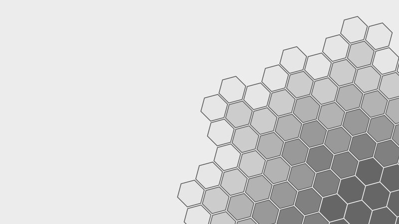 Hexagonal Pattern — Gray, Neutral