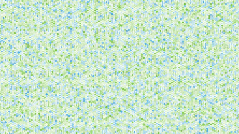 Hexagonal Pattern — Green, Calm