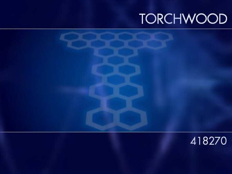Hexagonal Pattern Logo — Blue