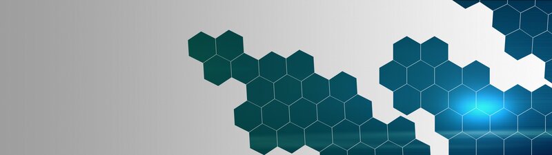 Hexagonal Pattern — Teal