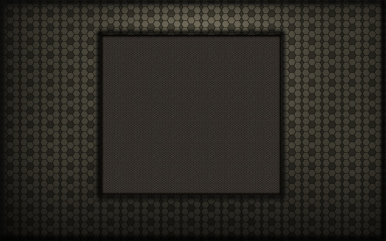 hexagonal pattern with central square