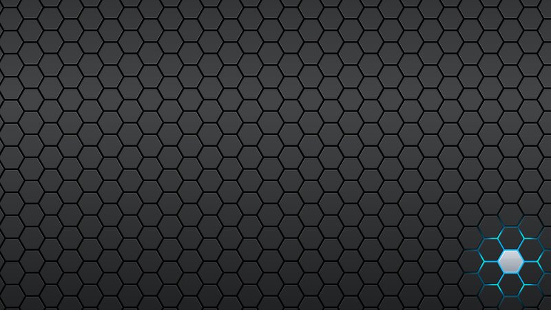 Hexagonal Pattern with Light