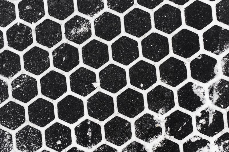 Hexagonal Pavement Pattern