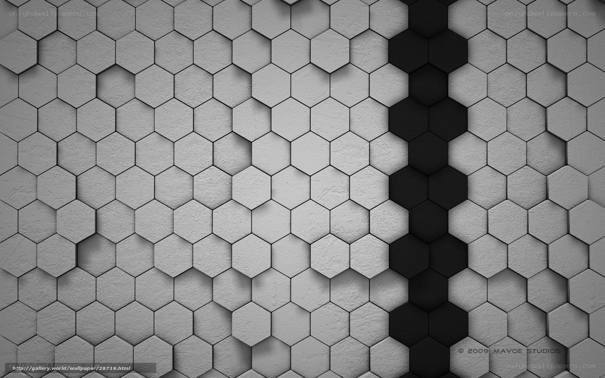 hexagonal tile pattern
