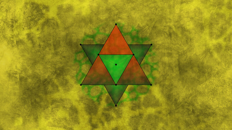 Hexagram with Triangles