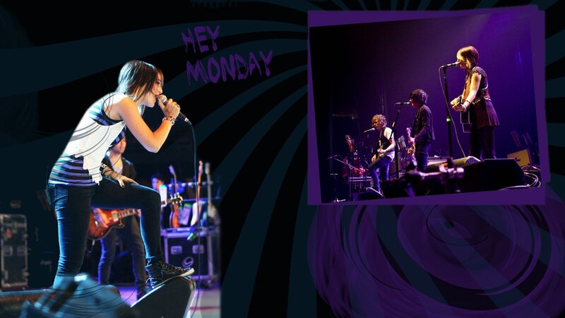 Hey Monday band performing