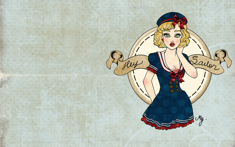Hey Sailor illustration