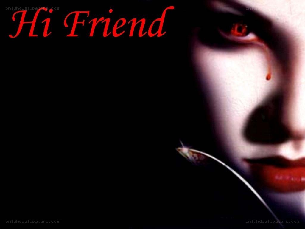 Hi Friend greeting image