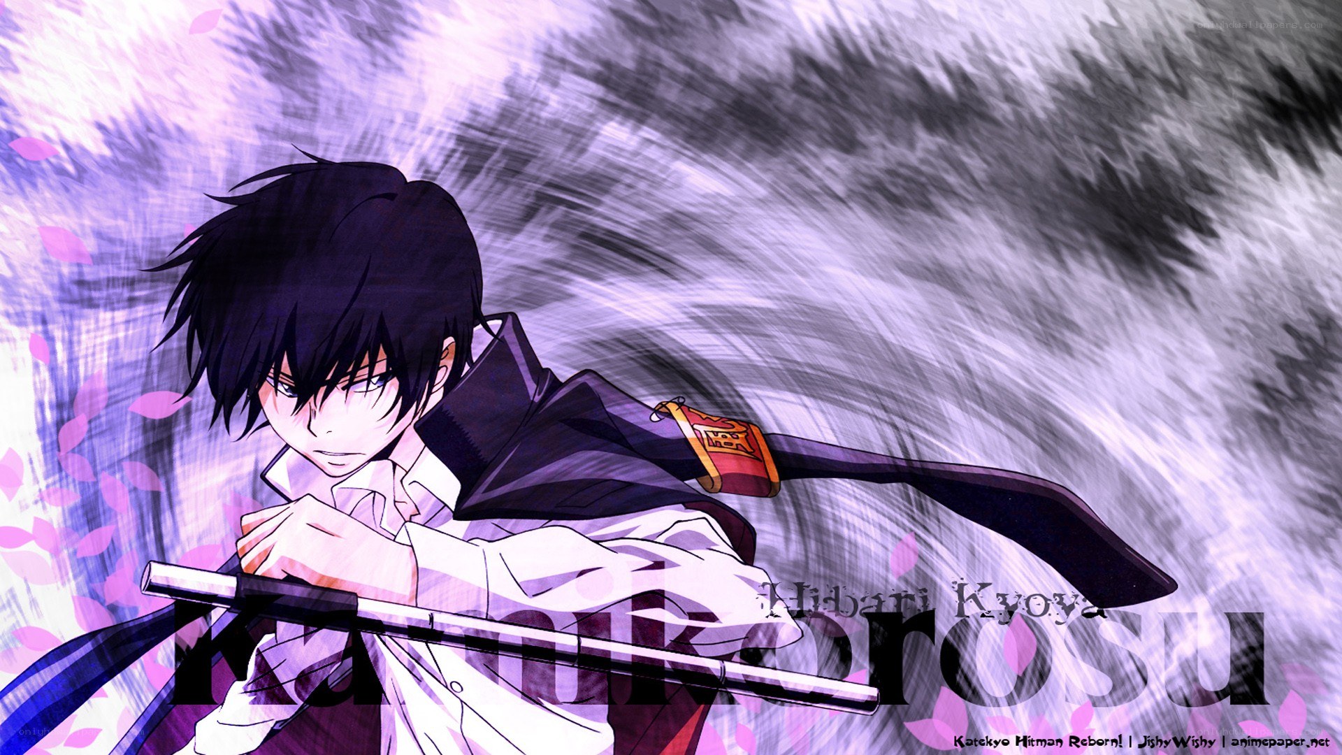 Hibari Kyoya from Hitman Reborn
