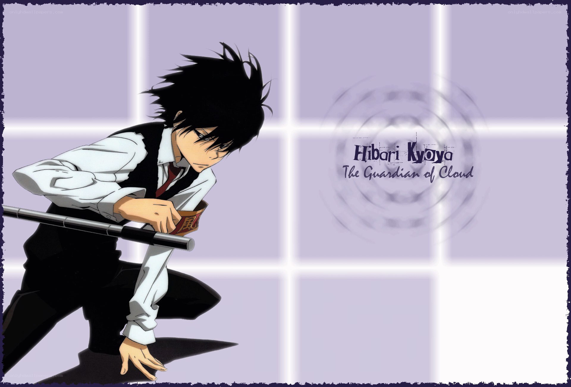 Hibari Kyoya in action