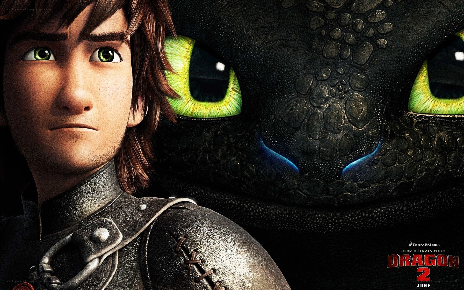 Hiccup and Toothless close-up