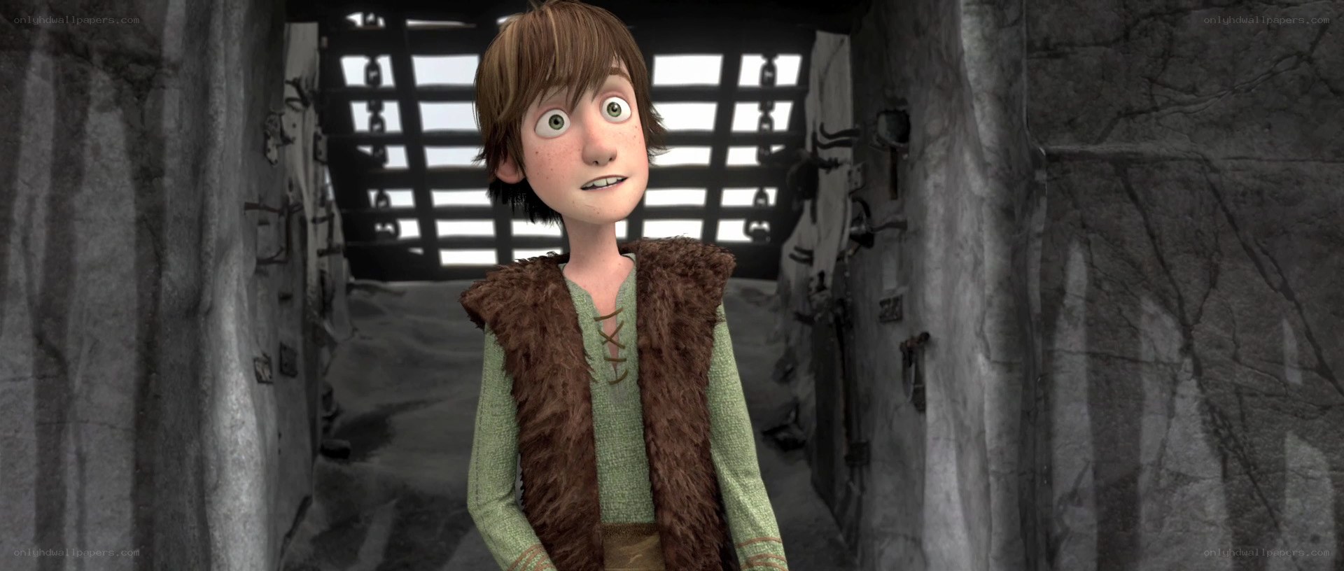 Hiccup in a stone corridor