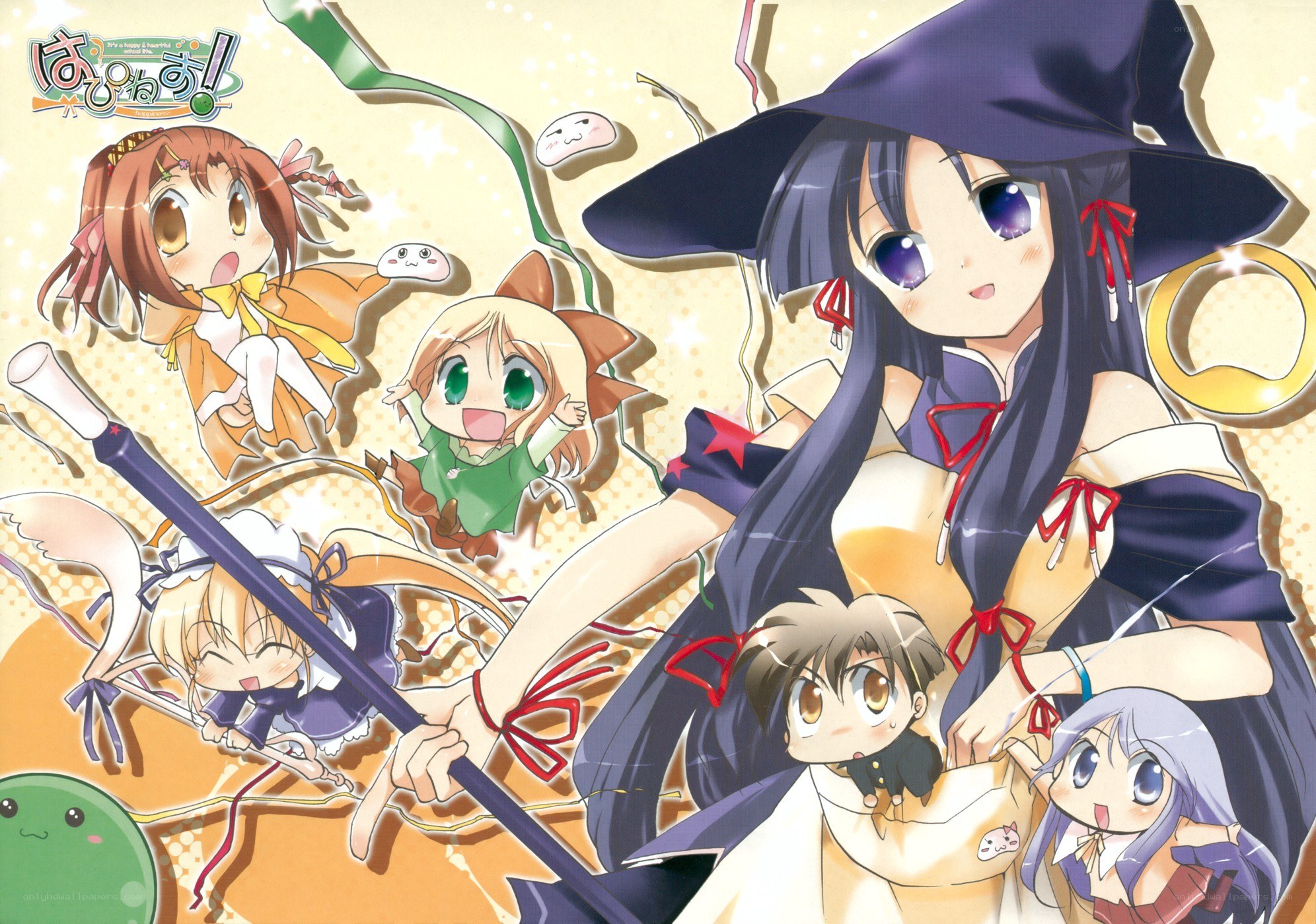 Hidamari Sketch anime characters