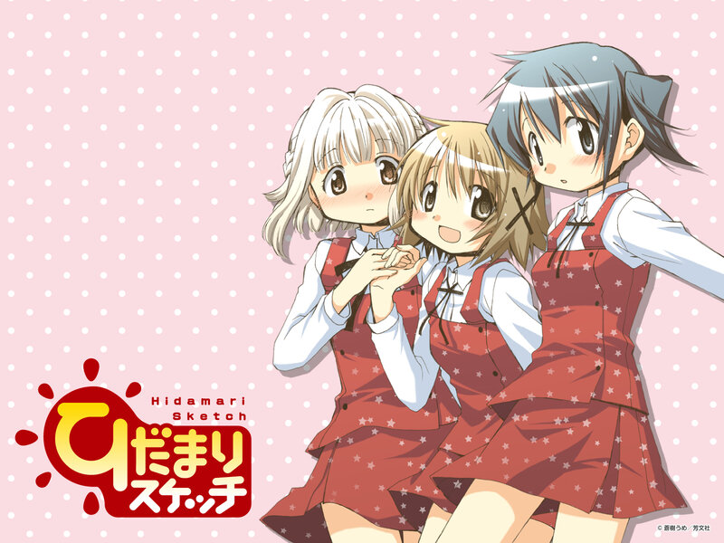 Hidamari Sketch characters
