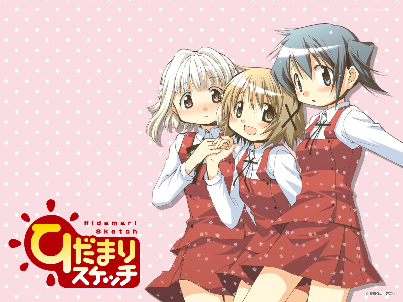 Hidamari Sketch characters