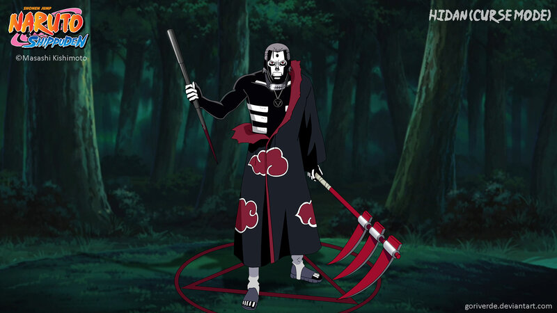 Hidan in Curse Mode