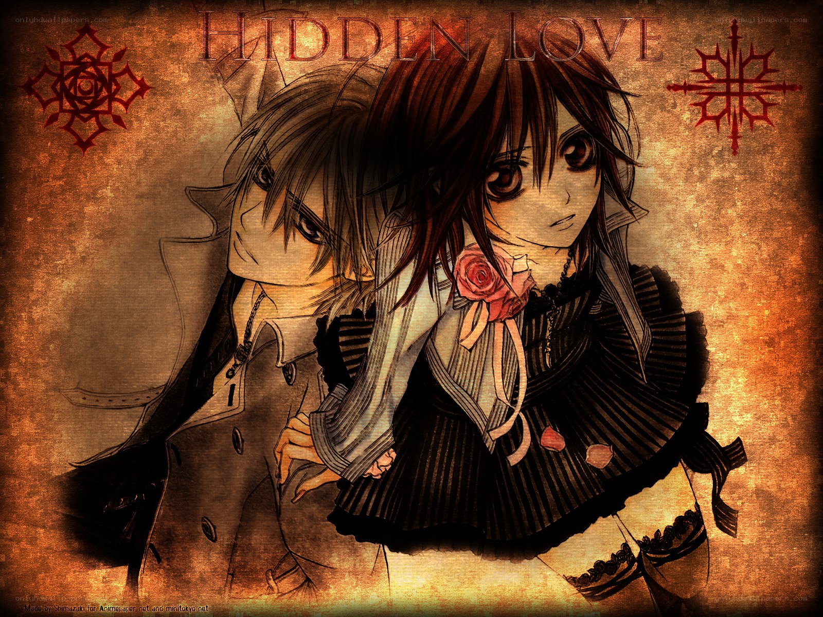 Hidden Love anime art
