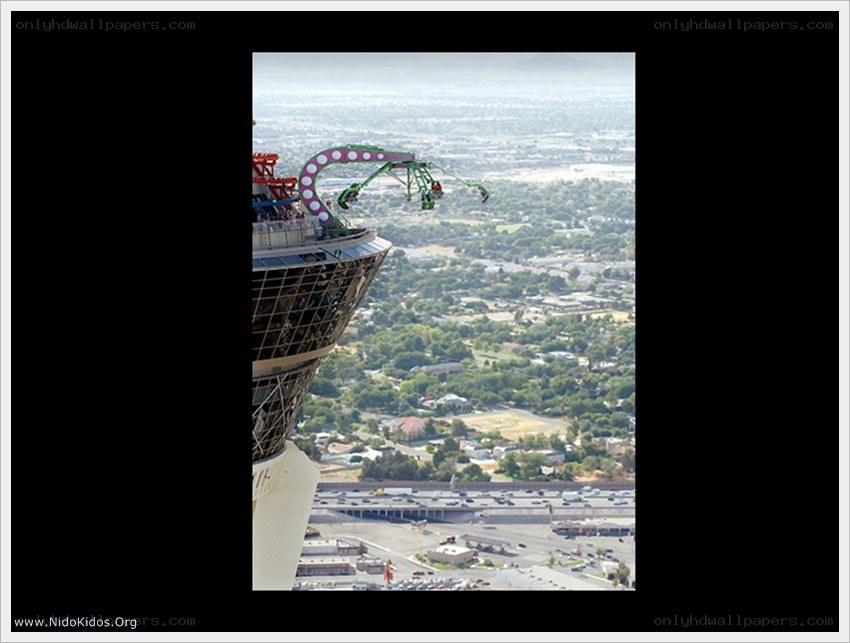 High-altitude amusement ride