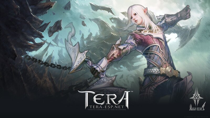 High Elf Warrior in Tera