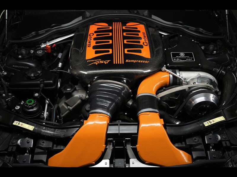 high-performance car engine