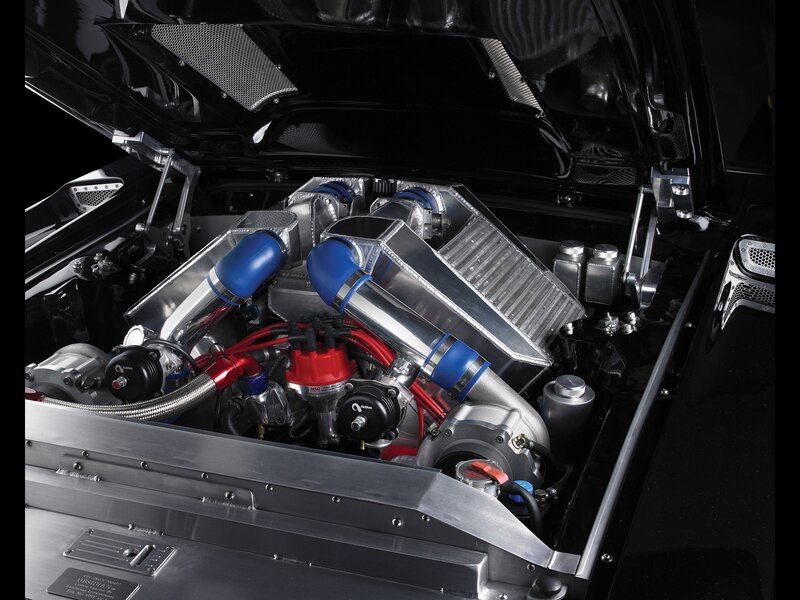 high-performance car engine