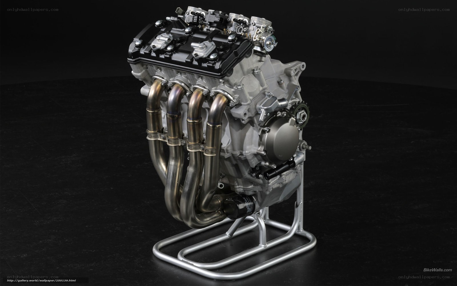high-performance motorcycle engine