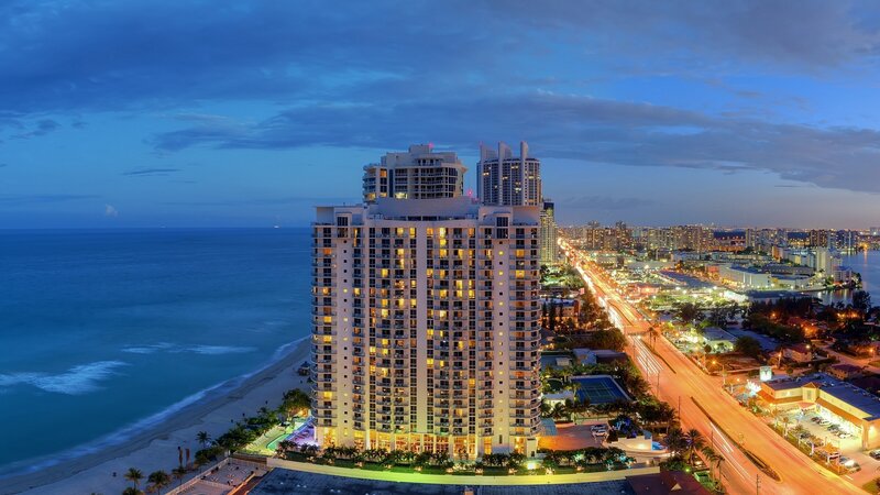 High-rise Building at Beach