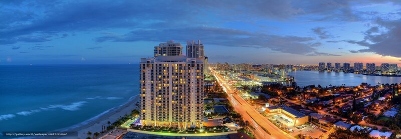 High-rise Building at Dusk