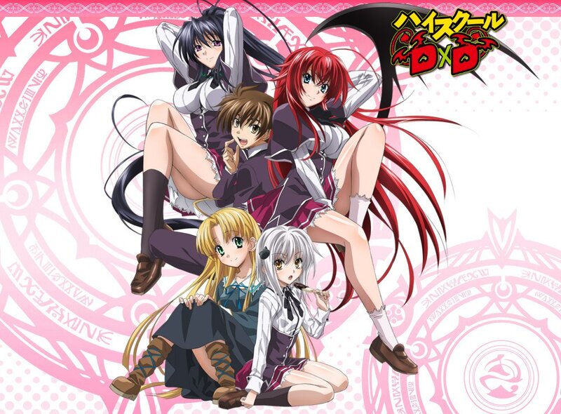 High School DxD anime characters