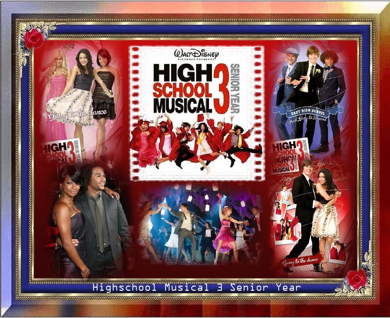 High School Musical 3 Senior Year collage