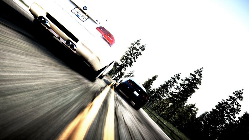 high-speed car chase