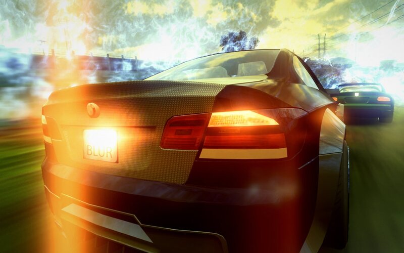 high-speed car chase