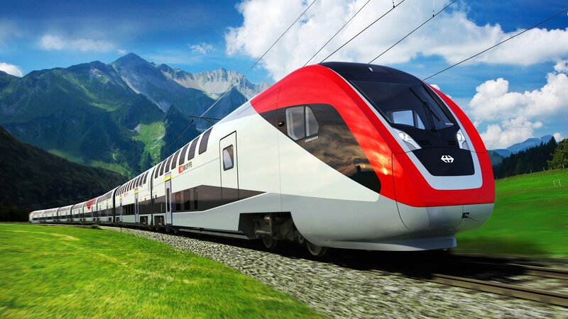 High-speed Train — Red