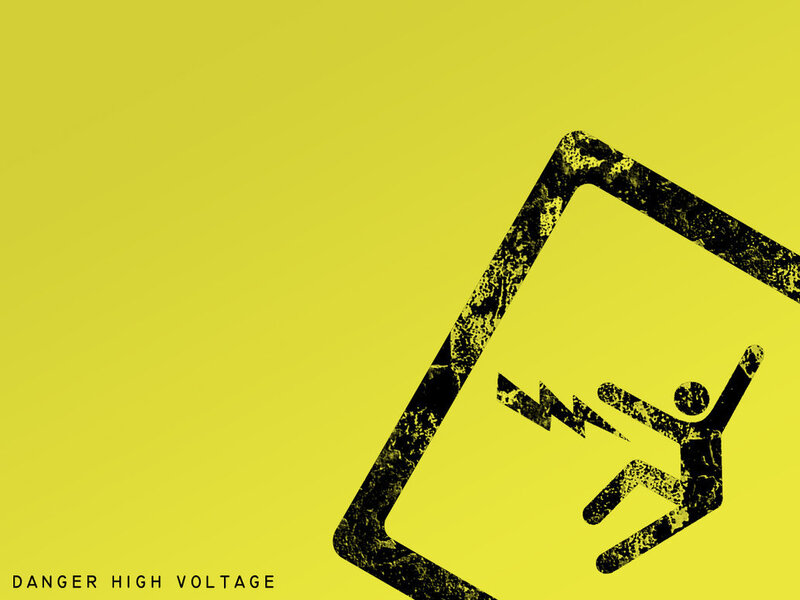 High Voltage Danger Warning