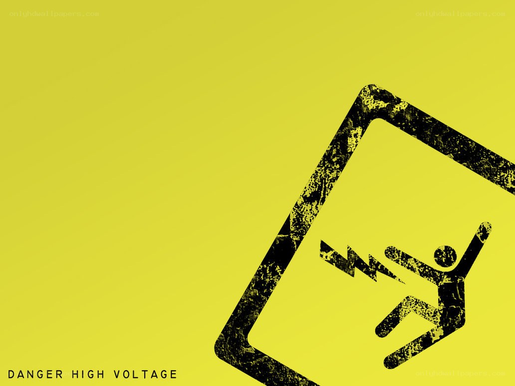 High Voltage Danger Warning