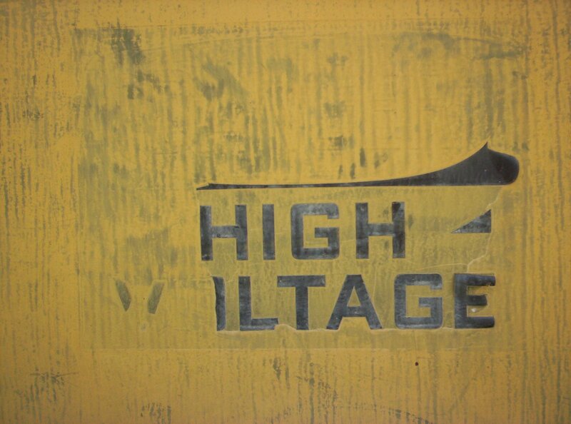 High Voltage Sign