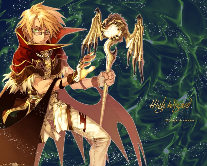 High Wizard character art