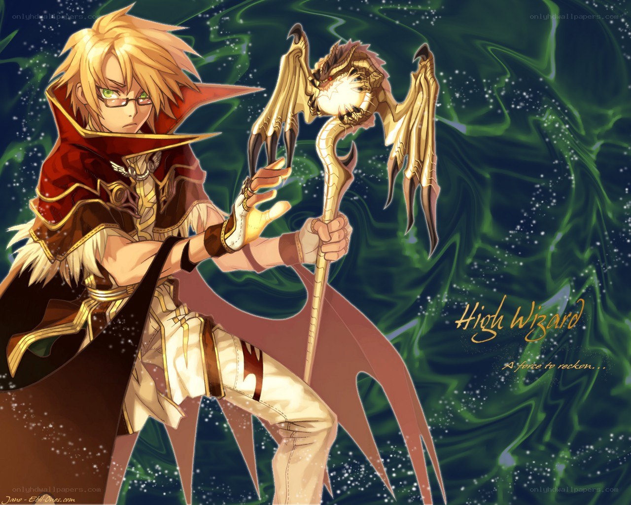 High Wizard character art
